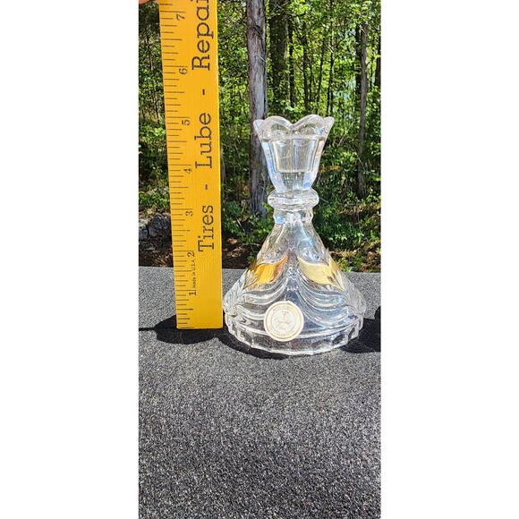 Anna Hutte Bleikristall Candlestick Lead Crystal Made in Germany set of 2 - Picture 5 of 6